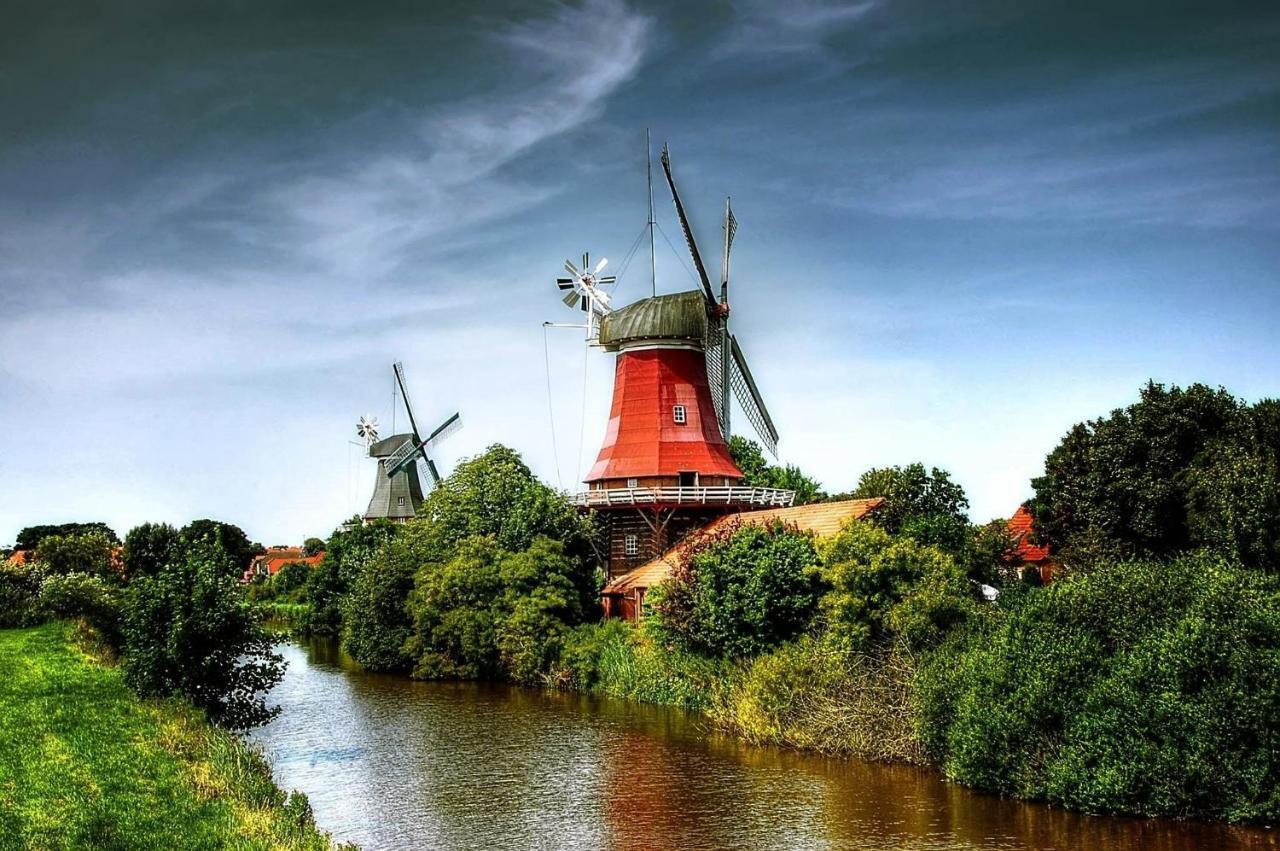 Ferienhaus Weitblick Villa Emden Buitenkant foto